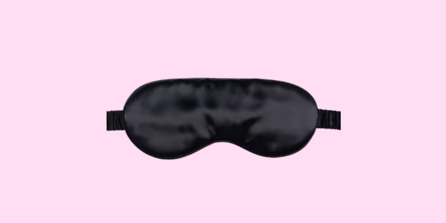 100% Pure Mulberry Silk Eye Mask, 22 momme Quality Silk Sleep Mask, Luxury Mulberry Silk Eye Mask, Self Care Gift For Her Or Him.