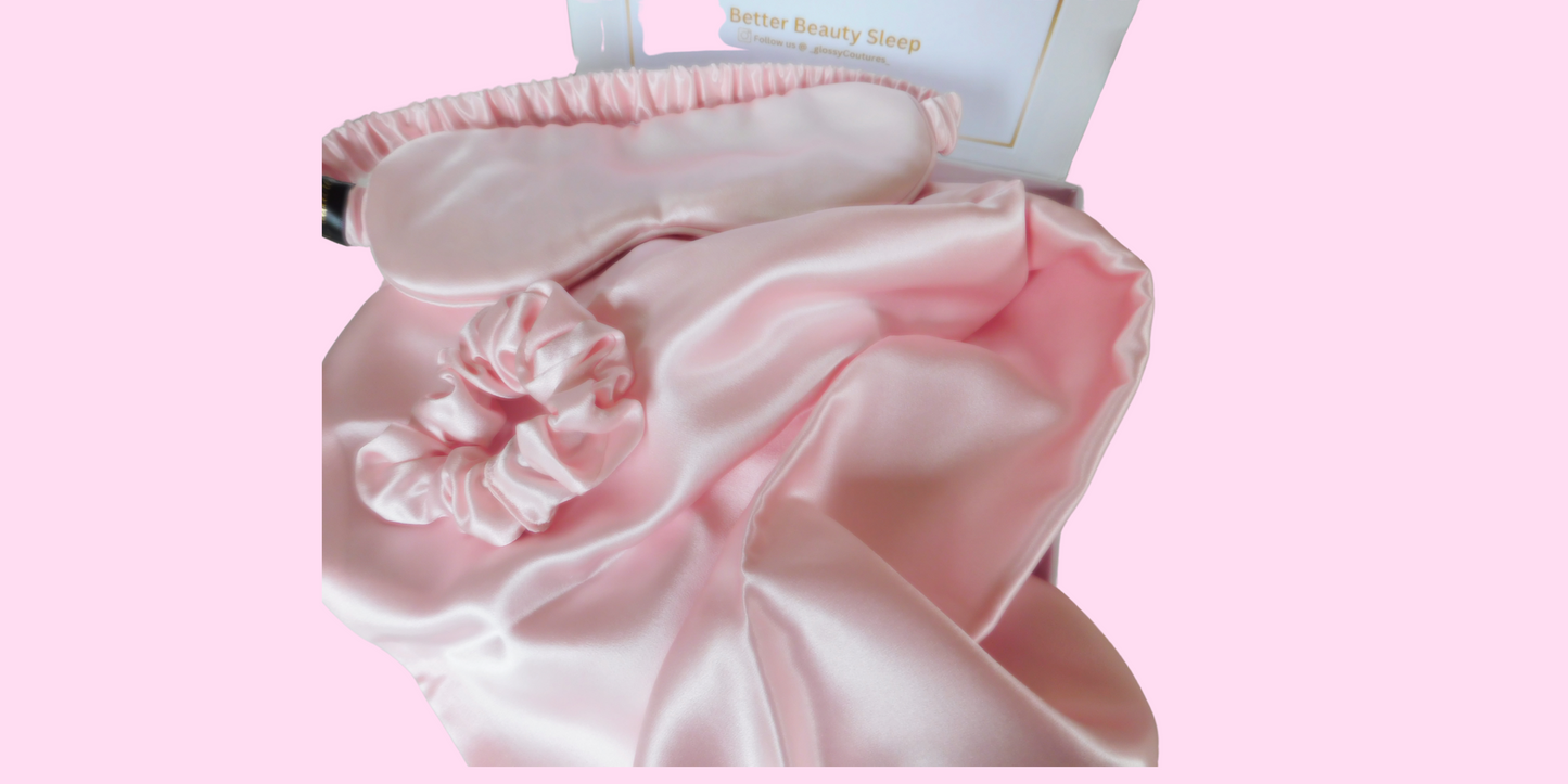 100% Mulberry Silk Premium Pillowcase Gift Set, U.K Standard Size Pillowcase, Weddings Gift, Birthday Gift For Her or Him, Self Care Box.
